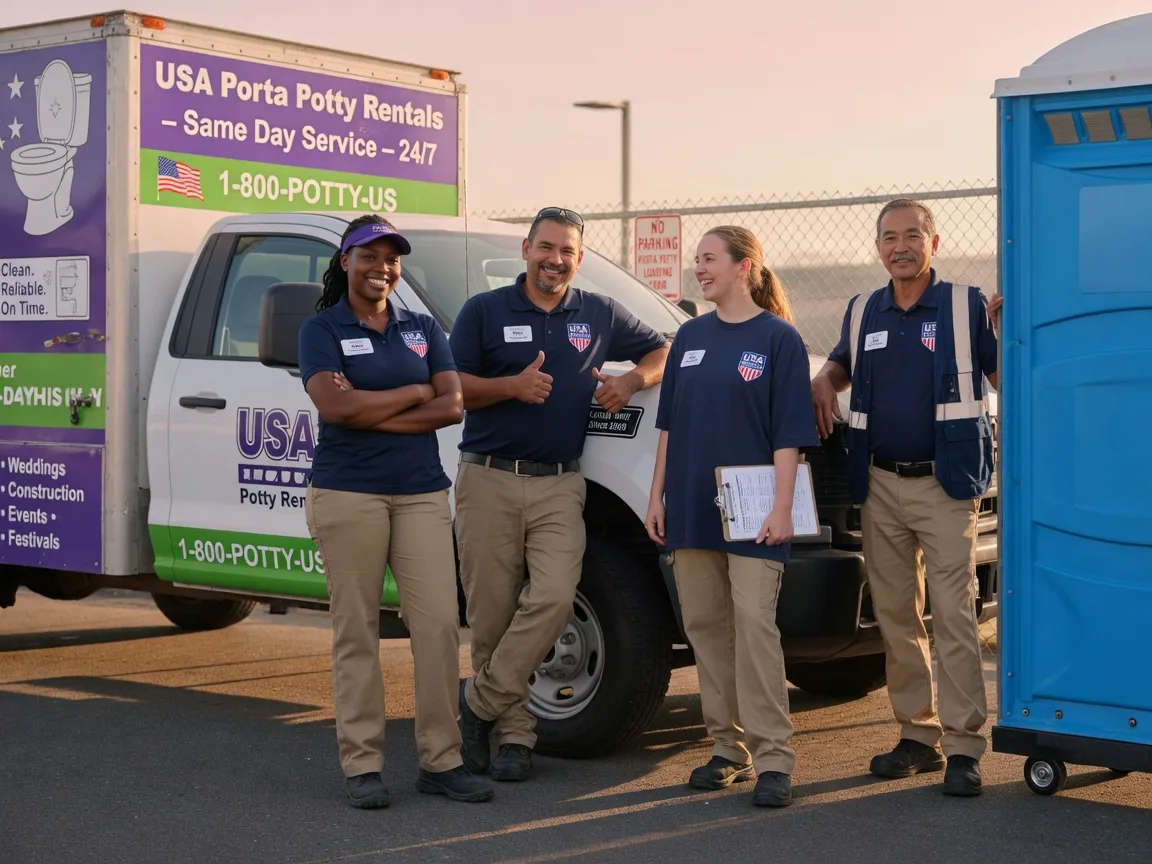 Porta Potty Rental company in Nice, CA